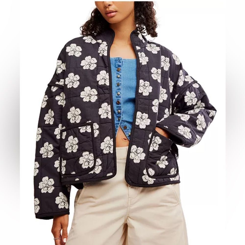 Free people Chloe floral print jacket